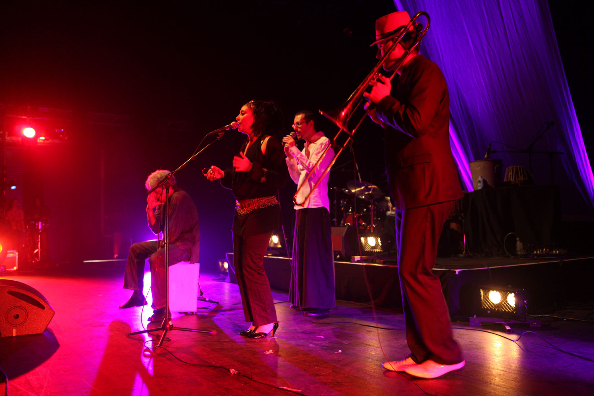 Concert de Trilok Gurtu et Sashird Lao