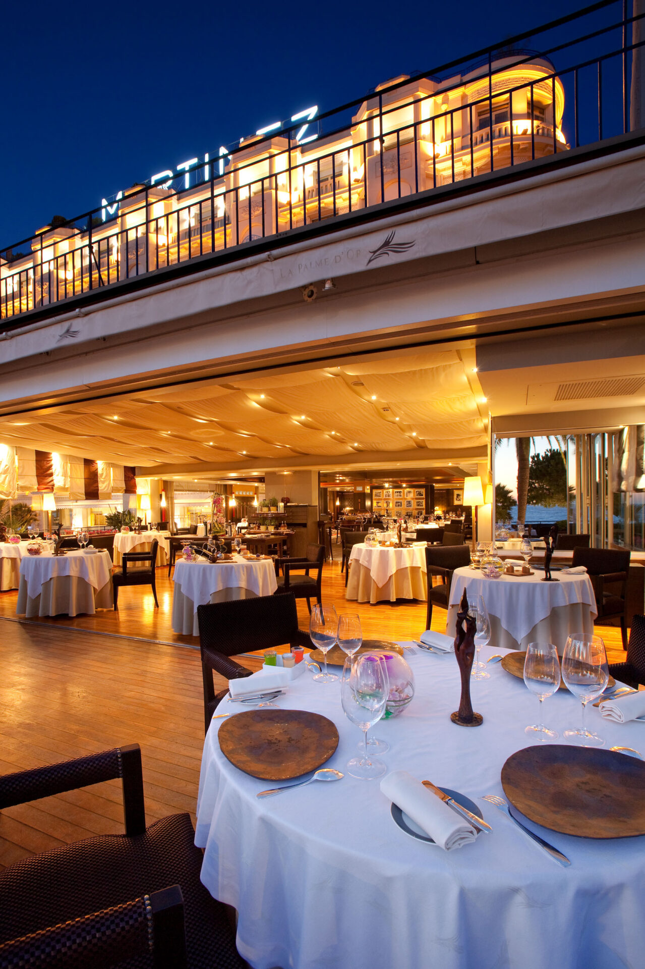 Restaurant La Palme d'Or à Cannes